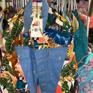 Levi X Farm Rio Heritage Trucker Denim Jacket